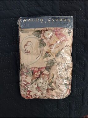 Ralph Lauren Home Guinevere King Pillowcases NIP Sealed 280 TC Cotton Sateen NOS